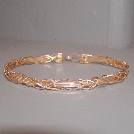 Medium Grapevine 14kt Gold Filled Wire Wrapped Bracelet