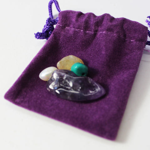 LUCK PROTECTION Pouch Energy Stones